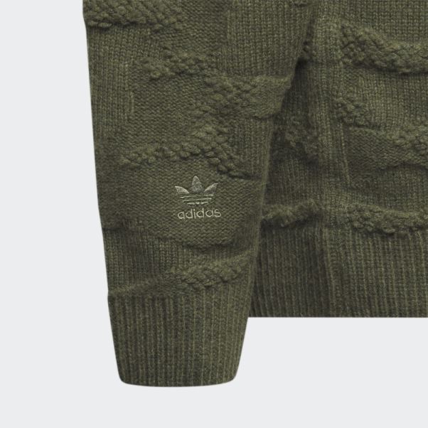 Pull Ras Du Cou En Tricot (tous Genres) Pin Adidas