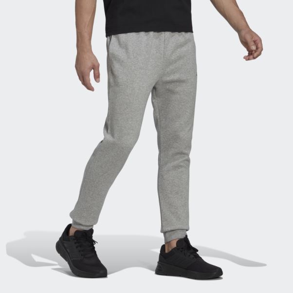 Pantalon Fuselé Regular Gris Adidas Essentials Fleece