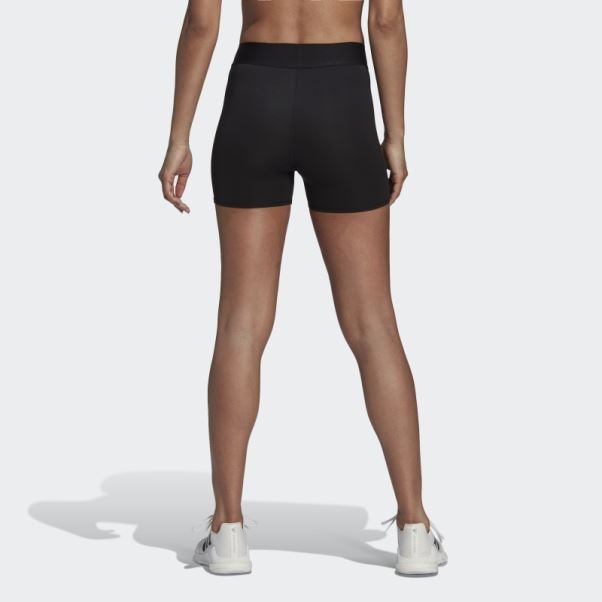 Short De Volleyball Techfit Period-proof Noir Adidas