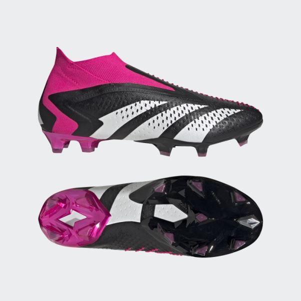 Predator Accuracy+ Firm Ground Bottes Noir Adidas