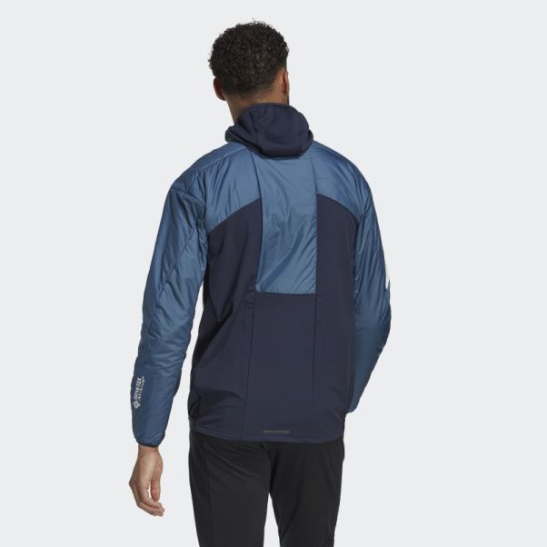 Veste De Ski De Randonnée Isolation Hybride Terrex Skyclimb Gore Acier Adidas