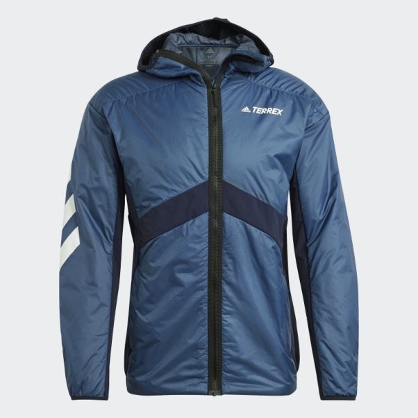 Veste De Ski De Randonnée Isolation Hybride Terrex Skyclimb Gore Acier Adidas