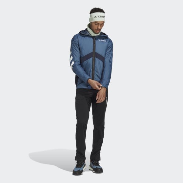 Veste De Ski De Randonnée Isolation Hybride Terrex Skyclimb Gore Acier Adidas