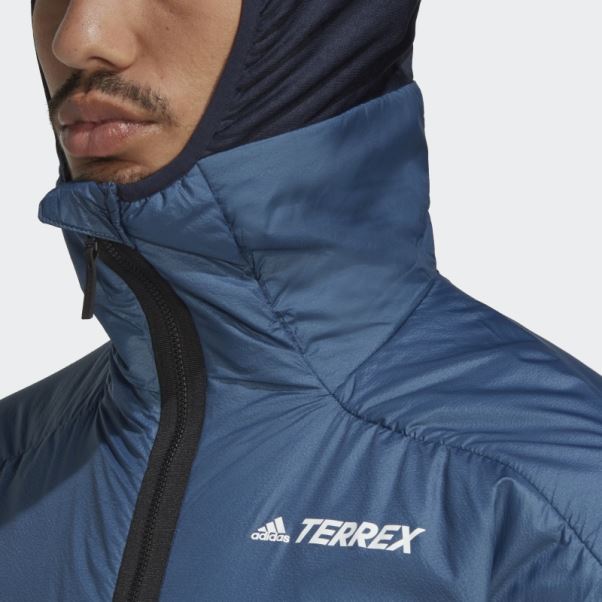 Veste De Ski De Randonnée Isolation Hybride Terrex Skyclimb Gore Acier Adidas