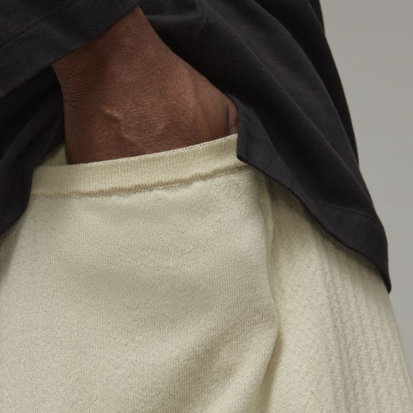 Adidas Y-3 Short En Maille à Logo