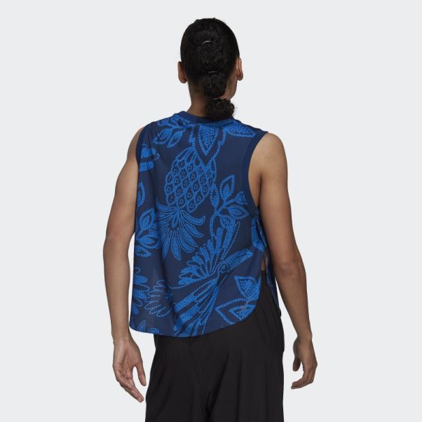 Mystery Blue Farm Rio Débardeur Adidas