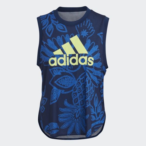 Mystery Blue Farm Rio Débardeur Adidas