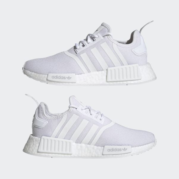 Adidas Nmd-r1 Primeblue Chaussures Blanches