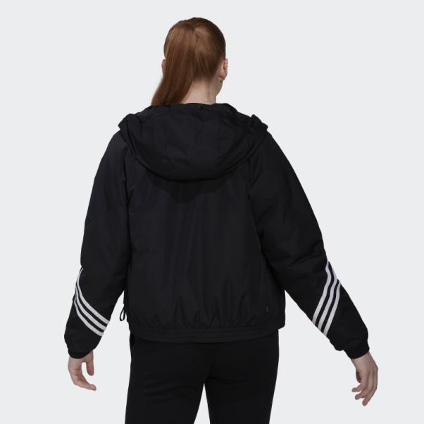 Veste à Capuche Adidas Back To Sport Noire