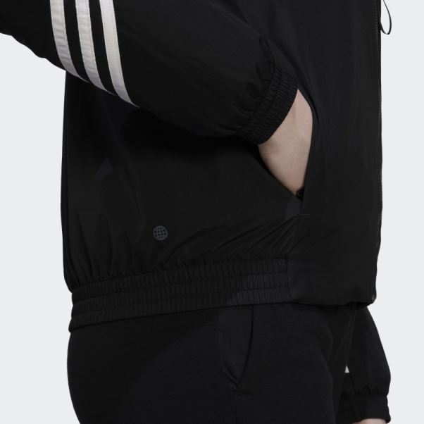 Veste à Capuche Adidas Back To Sport Noire