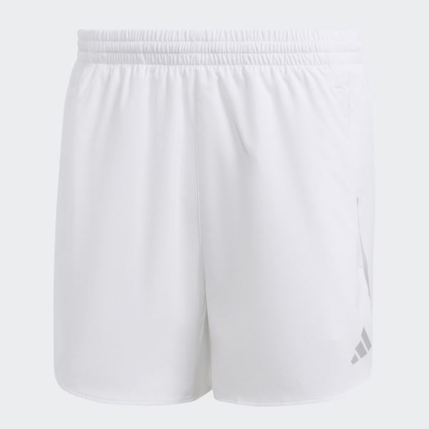 Blanc Conçu Pour Le Running Short Technique Adidas
