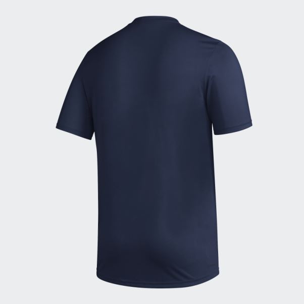 T-shirt D'avant-match Adidas Whitecaps Bleu Marine