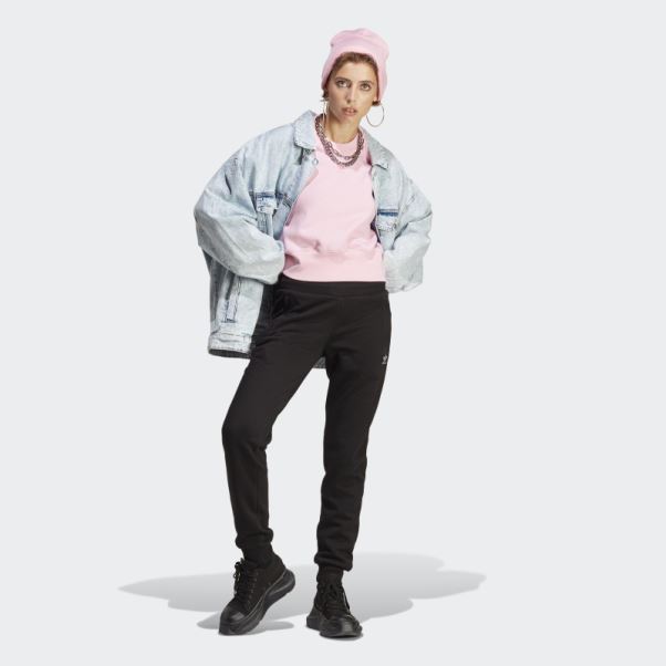Sweat Adicolor Essentials Crew Adidas True Pink