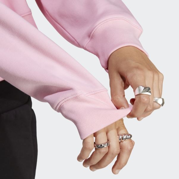 Sweat Adicolor Essentials Crew Adidas True Pink