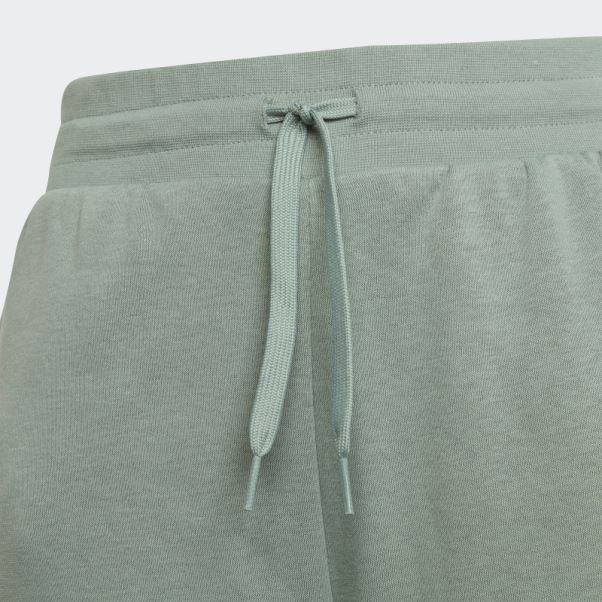 Adidas Jogging Adicolor Vert Argent