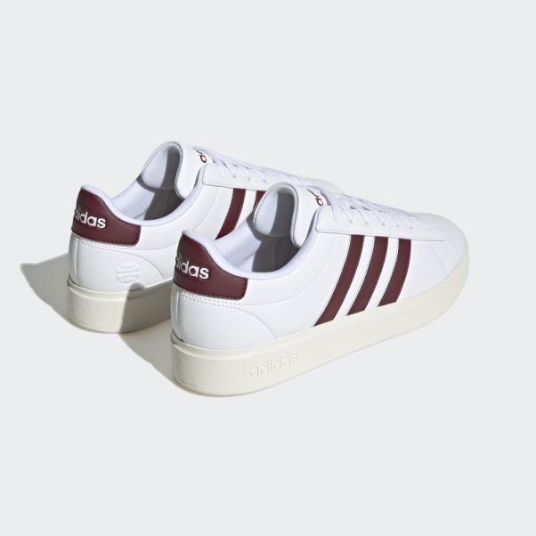 Adidas Grand Court Cloudfoam Confort Chaussures Blanc