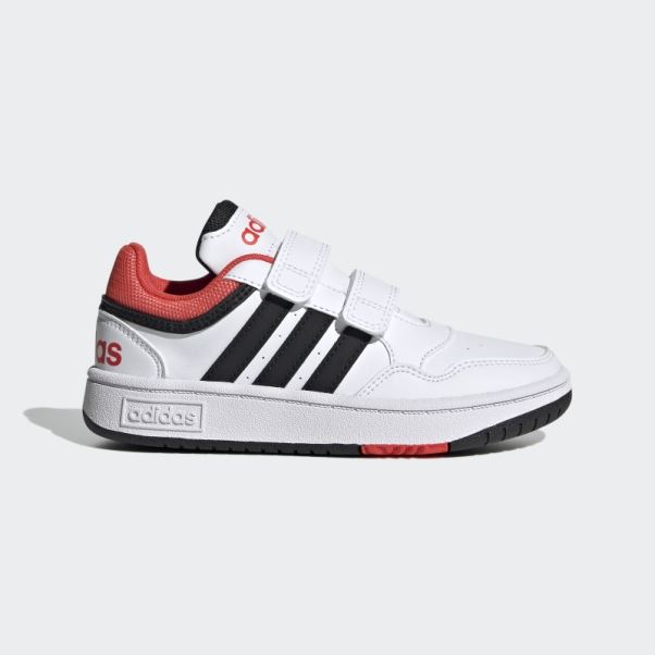 Baskets Blanches Hoops Lifestyle Basket Adidas