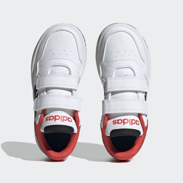 Baskets Blanches Hoops Lifestyle Basket Adidas