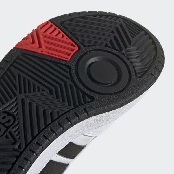 Baskets Blanches Hoops Lifestyle Basket Adidas