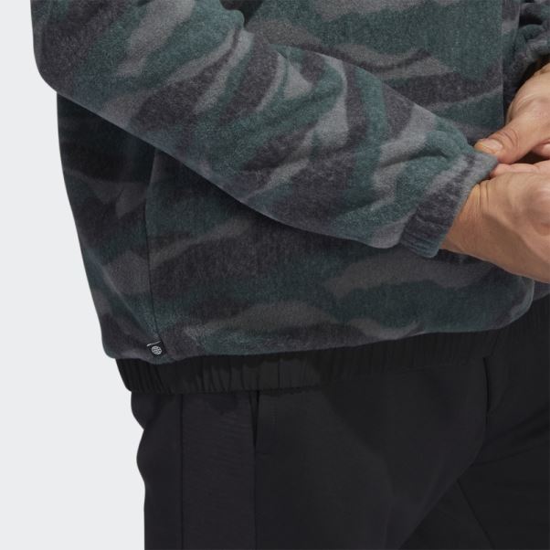 Sweat Ras Du Cou à Imprimé Texturé Noir Adidas