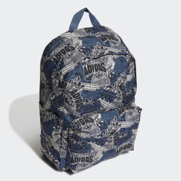 Toploader Sac à Dos Adidas Blanc