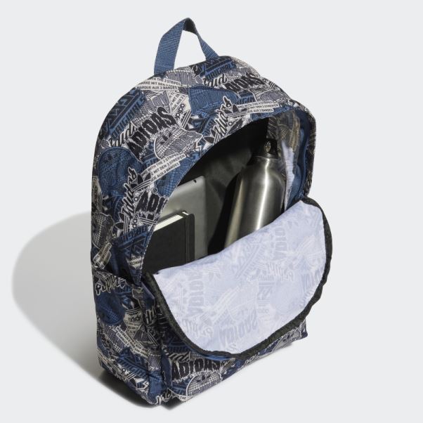 Toploader Sac à Dos Adidas Blanc
