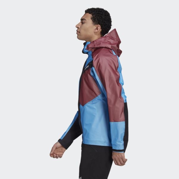 Veste Adidas Shock Blue Techrock Light Gore-tex