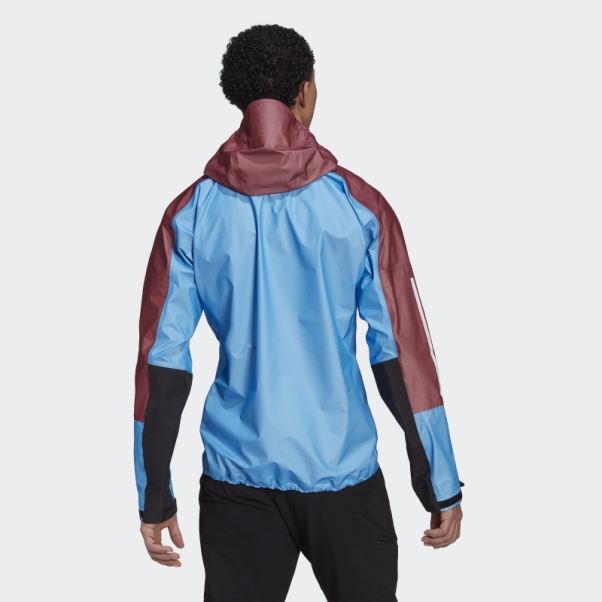 Veste Adidas Shock Blue Techrock Light Gore-tex