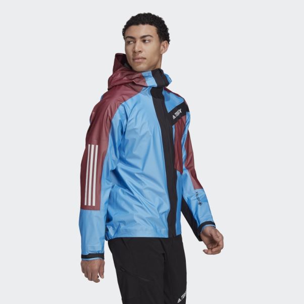 Veste Adidas Shock Blue Techrock Light Gore-tex