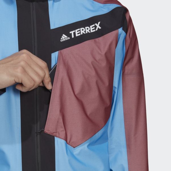 Veste Adidas Shock Blue Techrock Light Gore-tex