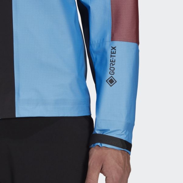 Veste Adidas Shock Blue Techrock Light Gore-tex