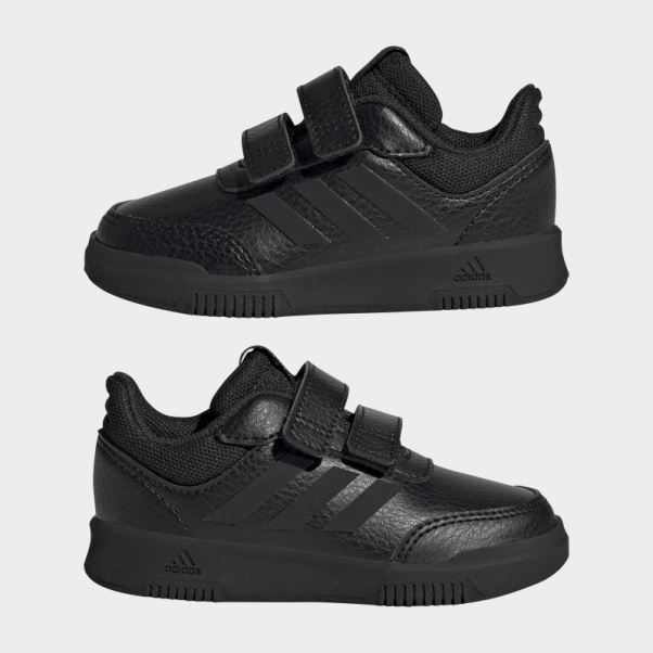 Adidas Tensaur Crochet Et Boucle Chaussures Gris