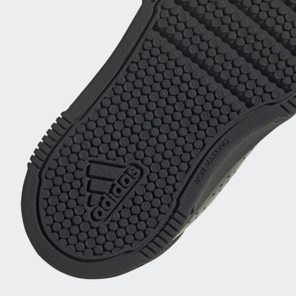 Adidas Tensaur Crochet Et Boucle Chaussures Gris