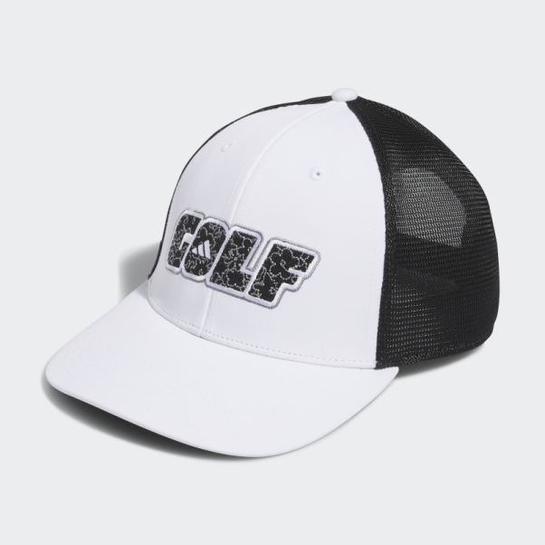 Adidas Golf Low-profile Trucker Hat Blanc