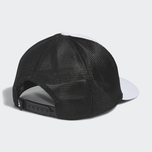 Adidas Golf Low-profile Trucker Hat Blanc