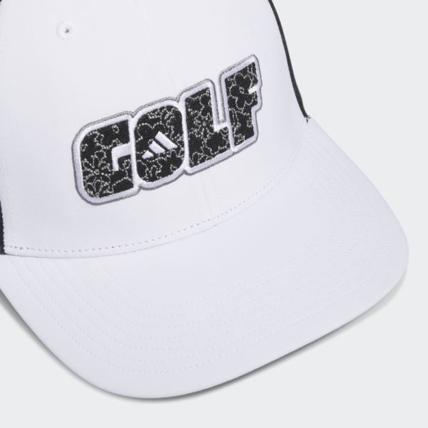 Adidas Golf Low-profile Trucker Hat Blanc
