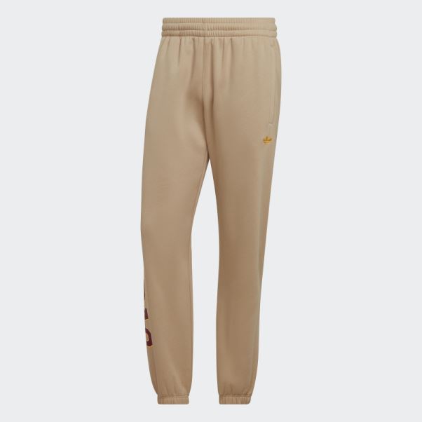 Adidas Pantalon De Survêtement Beige Varsity