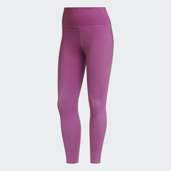 Adidas Legging Optime Training Luxe 7/8 Lilas