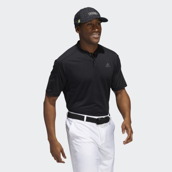 Polo Adidas Noir Col Sport
