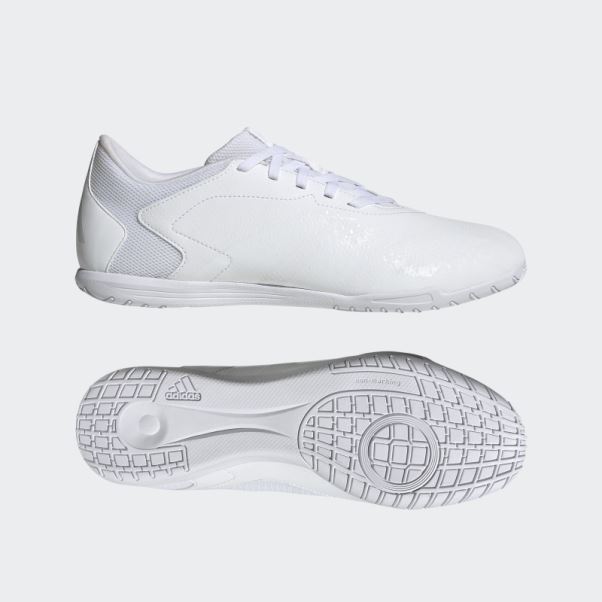 Adidas Prédateur Precision.4 Indoor Sala Chaussures Blanc