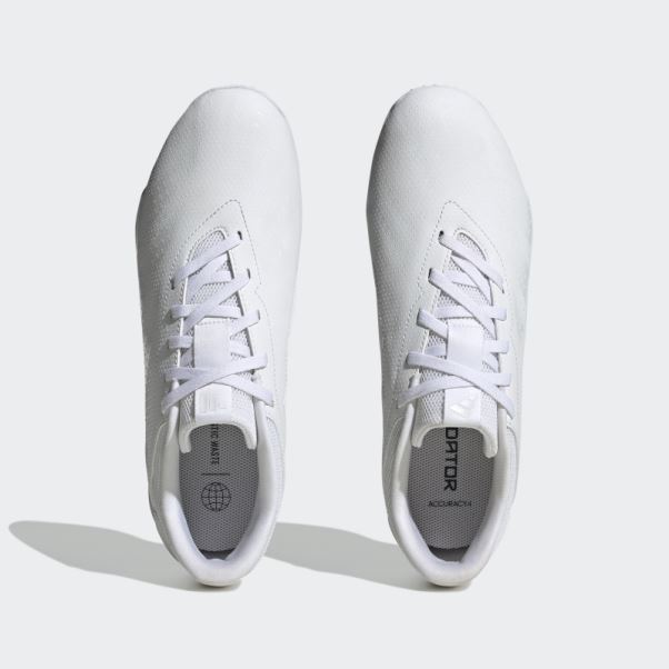 Adidas Prédateur Precision.4 Indoor Sala Chaussures Blanc