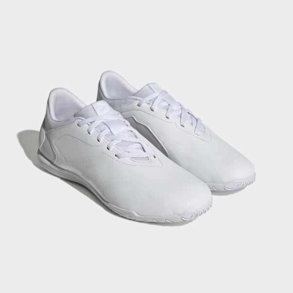 Adidas Prédateur Precision.4 Indoor Sala Chaussures Blanc