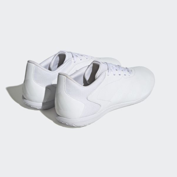 Adidas Prédateur Precision.4 Indoor Sala Chaussures Blanc