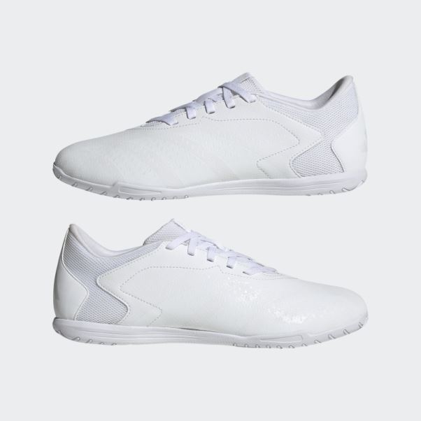 Adidas Prédateur Precision.4 Indoor Sala Chaussures Blanc