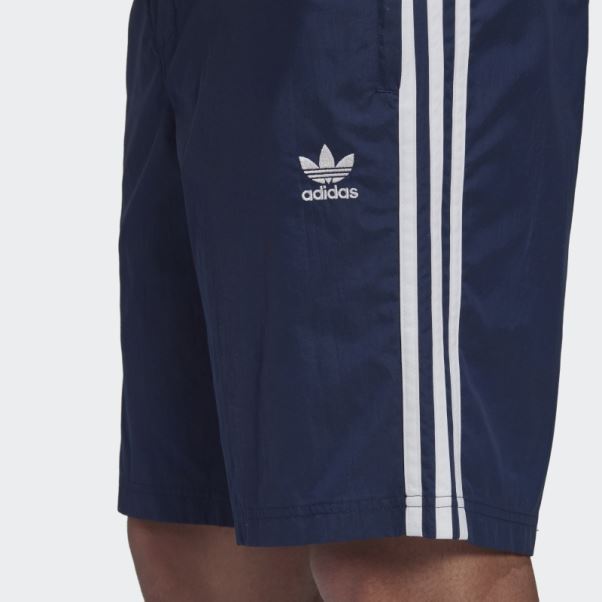 Short De Bain à 3 Bandes Adicolor Indigo Nuit Adidas
