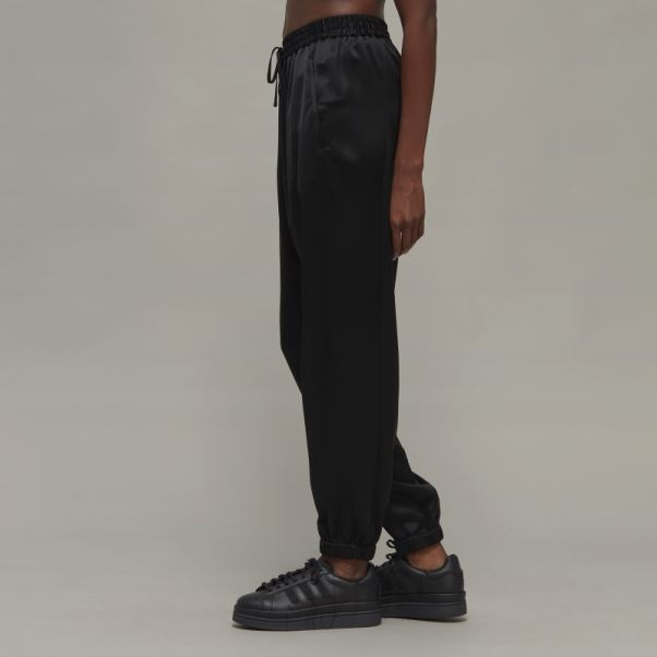 élégant Pantalon De Survêtement Adidas Y-3 Tech En Soie à Revers