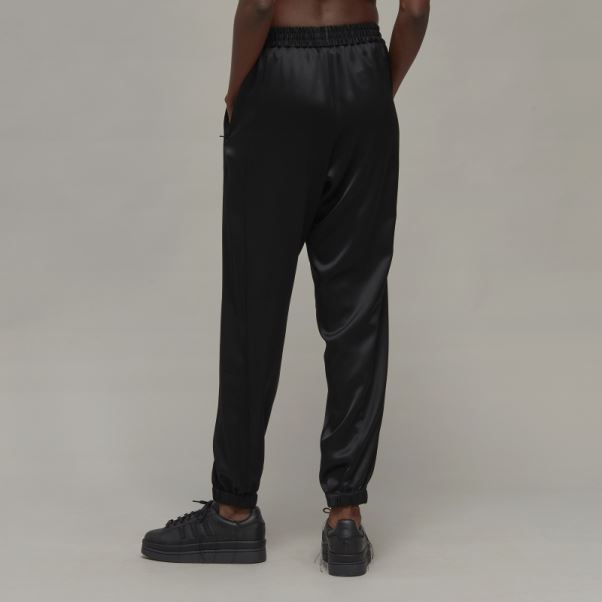 élégant Pantalon De Survêtement Adidas Y-3 Tech En Soie à Revers