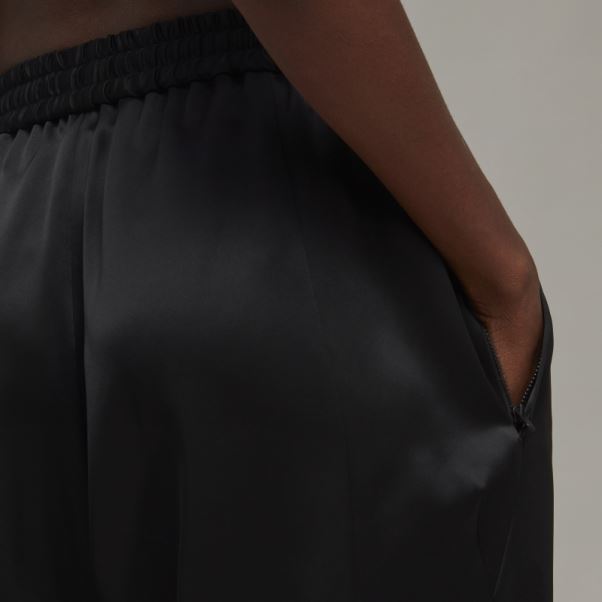 élégant Pantalon De Survêtement Adidas Y-3 Tech En Soie à Revers