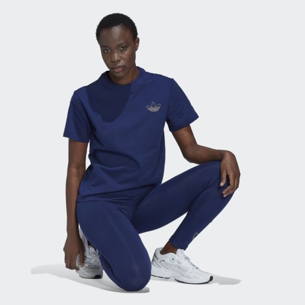 T-shirt Ciel De Nuit Adidas