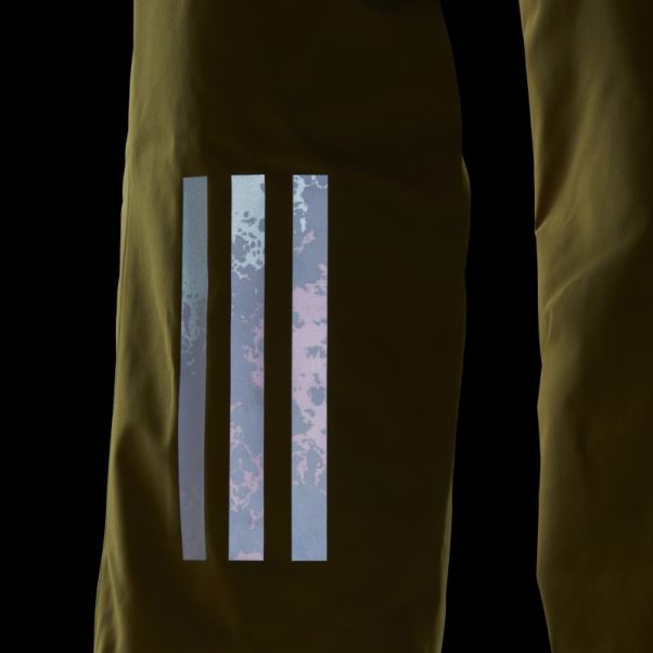 Adidas Olive Terrex Resort Pantalon De Survêtement De Neige Isolé à Deux Couches